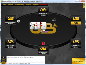 UB Poker Table